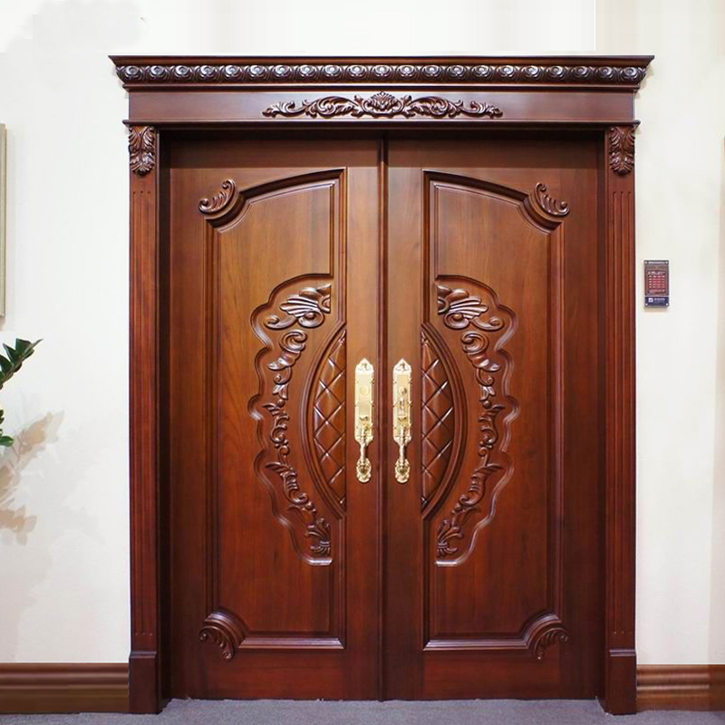 solid wood main door