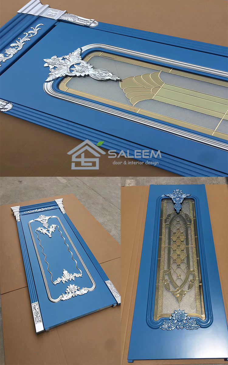 Russia style solid door